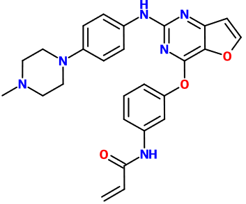 (image for) MC004683 Poseltinib (HM-71224; LY-3337641)